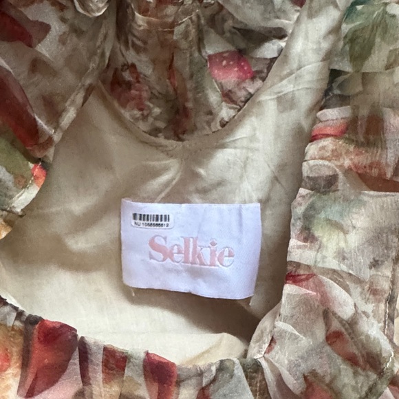 Selkie Multicolor Ruffle Dress - Picture 3 of 3